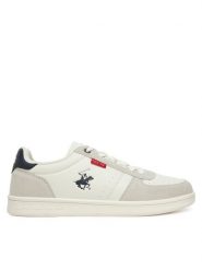 Beverly Hills Polo Club Sneakersy V5-10147 Biały. Białe buty sportowe casual Beverly Hills Polo Club, bez wzorów, z materiału, bez zapięcia. Za 179.99 zł.