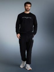 4F Spodnie dresowe joggery męskie - czarne XS. Czarne joggery i bojówki 4F, m, bez wzorów, z dresówki, klasyczne. Za 199.99 zł.