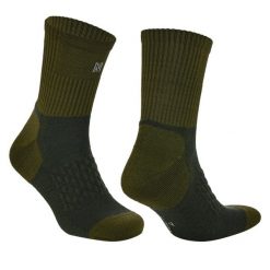 Skarpety trekkingowe anti-kleszcz Coolmax - Bezszwowe - Ibex Anti-Tick. Zielone skarpety Norfolk, bez wzorów, z elastanu. Za 84.99 zł.