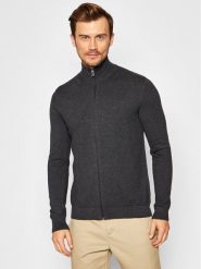 Selected Homme Kardigan Berg 16074688 Szary Regular Fit. Szare swetry rozpinane Selected Homme, m, bez wzorów, z bawełny, bez kołnierzyka, bez ramiączek. Za 159.99 zł.