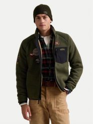 Polo Ralph Lauren Kurtka przejściowa 710950778001 Zielony Regular Fit. Zielone kurtki Polo Ralph Lauren, m, bez wzorów, z syntetyku, bez kaptura. Za 1,439.00 zł.