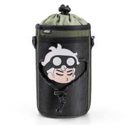 Torba na butelkę Rockbros turystyczna z paskiem na ramię 1l - zielona. Zielone torby na ramię ROCKBROS, bez wzorów, z nylonu, na ramię, bez dodatków. Za 59.99 zł.