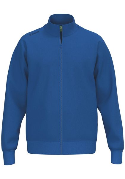 Kurtka z dresu Erima TS. Niebieskie kurtki Erima, l, bez wzorów, z bawełny, bez kaptura. Za 193.50 zł.