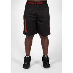 Spodenki fitness męskie Gorilla Wear Mercury Mesh Shorts. Czerwone buty treningowe GORILLA WEAR, bez wzorów, z meshu, na fitness i siłownię. Za 219.00 zł.