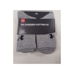 Under Armour Skarpety męskie Charged Cotton 2.0 Crew szare r. M (1312462-026). Skarpetki sportowe marki Under Armour. Za 67.03 zł.