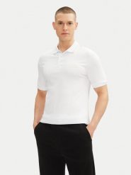 EA7 Emporio Armani Polo 7M000300 AF13739 U0002 Biały Slim Fit. Białe koszulki polo EA7 Emporio Armani, m, bez wzorów, z wiskozy, bez kołnierzyka, bez ramiączek. Za 369.99 zł.