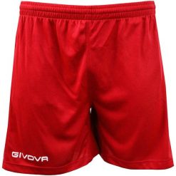 Spodenki piłkarskie dla dorosłych Givova One czerwone. Czerwone szorty Givova, xl, bez wzorów, sportowe. Za 36.00 zł.