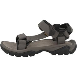 Buty do chodzenia męskie Teva Terra Fi 5 Universal. Szare buty trekkingowe Teva, bez wzorów, z materiału, bez zapięcia. Za 414.99 zł.