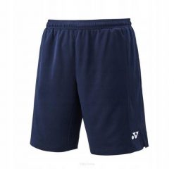 Spodenki tenisowe Yonex Club Team. Niebieskie krótkie spodenki sportowe YONEX, m, bez wzorów, z materiału. Za 169.00 zł.