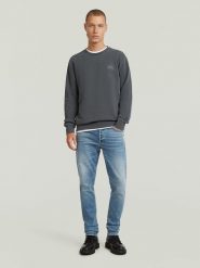 G-Star Bluza w kolorze antracytowym rozmiar: XXL. Czarne bluzy G-Star, xxl, bez wzorów, z bawełny, bez kaptura. Za 224.95 zł.