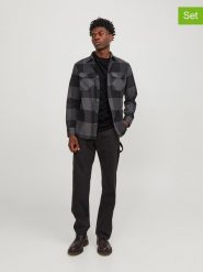 Jack & Jones Koszulki (2 szt.) "Jjebradley" w kolorze czarnym rozmiar: XL. Czarne bezrękawniki Jack & Jones, xl, bez wzorów, z bawełny, bez kołnierzyka, bez ramiączek. Za 104.95 zł.