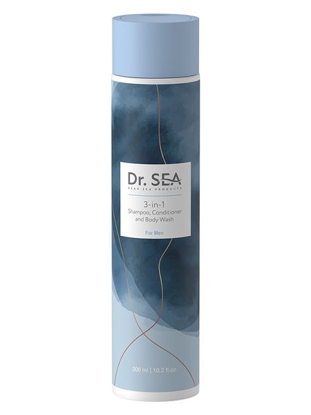 DR. SEA Żel pod prysznic 3w1 "For Men" - 300 ml rozmiar: onesize. Pielęgnacja ciała Dr. Sea. Za 93.07 zł.