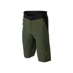 Szorty Agu MTB Venture. Zielone spodenki rowerowe AGU, bez wzorów, rowerowe. Za 891.50 zł.