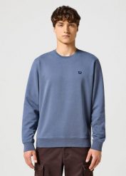 WRANGLER MĘSKA BLUZA SIGN OFF CREW Grisallie 112357335 W6589008823. Bluzy Wrangler, l, bez wzorów, bez kaptura. Za 139.99 zł.