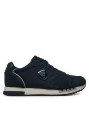 Blauer Sneakersy F5QUEENS05/MES Granatowy. Niebieskie buty sportowe casual Blauer, bez wzorów, ze skóry, bez zapięcia. Za 449.99 zł.