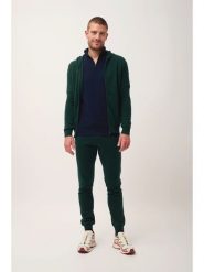 Just Cashmere Kaszmirowy kardigan "Elliot" w kolorze ciemnozielonym rozmiar: M. Zielone swetry rozpinane Just Cashmere, m, bez wzorów, z kaszmiru, bez kołnierzyka, bez ramiączek. Za 456.99 zł.