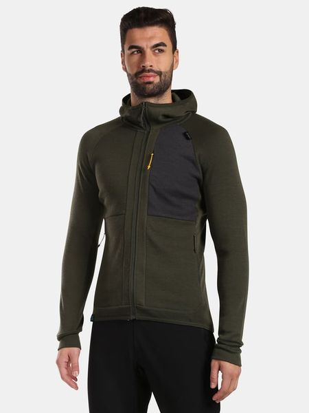 Kilpi Kurtka polarowa "Merini" w kolorze ciemnozielonym rozmiar: XL. Zielone kurtki Kilpi, xl, bez wzorów, z polaru, bez kaptura. Za 485.45 zł.