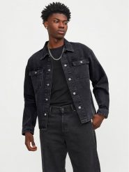Jack&Jones Kurtka jeansowa Chase 12250089 Czarny Loose Fit. Czarne kurtki Jack&Jones, m, bez wzorów, z bawełny, bez kaptura. Za 179.99 zł.