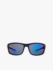 Okulary przeciwsłoneczne męskie w sportowym stylu. Niebieskie okulary przeciwsłoneczne Brawo sp. z o.o. Za 69.99 zł.