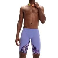 Strój pływacki startowy męski Speedo LZR IGNITE. Fioletowe odzież kąpielowa Speedo, m, bez wzorów, sportowe. Za 529.00 zł.