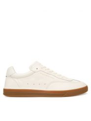 Tommy Hilfiger Sneakersy Lo Lux Lth FM0FM05815 Écru. Buty sportowe casual Tommy Hilfiger, bez wzorów, ze skóry, bez zapięcia. Za 529.99 zł.