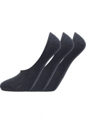 Skarpetki treningowe Livio 3-pack Silicone Sneaker Sock. Czarne skarpety Endurance, bez wzorów, z bawełny. Za 19.99 zł.