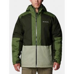 Kurtka Przejściowa Męska Columbia Point Park II. Czarne kurtki Columbia, na zimę, l, bez wzorów, z syntetyku, bez kaptura. W wyprzedaży za 489.00 zł.