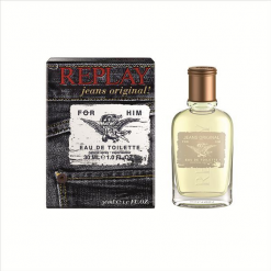 Replay Jeans Original! for Him 30 ml. Perfumy męskie marki Replay. W wyprzedaży za 32.90 zł.
