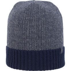 Czapka męska CAM254Z - ciemny granatowy. Niebieskie czapki zimowe marki 4F, z materiału. W wyprzedaży za 22.99 zł.