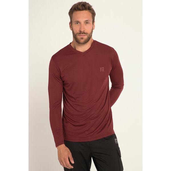 Męska Trekkingowa koszula FLEXNAMIC® outdoor długi rękaw. Czerwone bluzki z długim rękawem JAY-PI, m, bez wzorów, z materiału, bez kołnierzyka, bez ramiączek. W wyprzedaży za 159.99 zł.