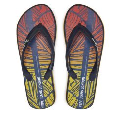 Japonki Pepe Jeans. Niebieskie japonki Pepe Jeans, bez wzorów, z jeansu. Za 79.99 zł.