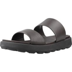 Sandały GEOX U SPHERICA EC6 Brązowy. Brązowe sandały Geox, ze skóry, bez zapięcia. Za 365.99 zł.