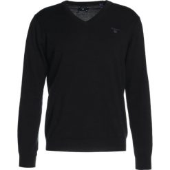 GANT WEIGHT VNECK Sweter marine. Swetry nierozpinane marki GANT. W wyprzedaży za 356.15 zł.