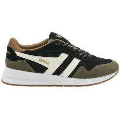 Sneakersy Gola Delta. Czarne buty sportowe casual Gola, bez wzorów, bez zapięcia. Za 427.50 zł.
