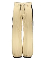 Quicksilver Spodnie narciarskie "Snow Down" w kolorze beżowo-czarnym rozmiar: XL. Brązowe spodnie narciarskie i snowboardowe QUICKSILVER, m, bez wzorów, narciarskie. Za 369.99 zł.