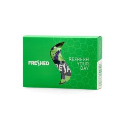 Saszetki odświeżające Freshed - green moro. Zielone buty trekkingowe FRESHED, bez wzorów, bez zapięcia. Za 64.35 zł.