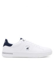Beverly Hills Polo Club Sneakersy V5-6100 Biały. Białe buty sportowe casual Beverly Hills Polo Club, bez wzorów, z syntetyku, bez zapięcia. Za 179.99 zł.