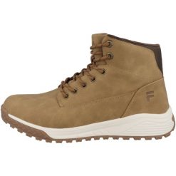 Trapery męskie, Fila Lance XXI Mid. Brązowe trapery Fila, z gumy, bez zapięcia. W wyprzedaży za 249.00 zł.