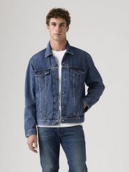 Levi's Kurtka dżinsowa w kolorze niebieskim rozmiar: S. Niebieskie kurtki Levi's®, s, z aplikacjami, z bawełny, bez kaptura. Za 179.22 zł.