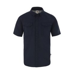 Koszula turystyczna męska The North Face M Sequoia. Niebieskie koszule TNF, m, bez wzorów, bez kołnierzyka, bez ramiączek. Za 212.00 zł.