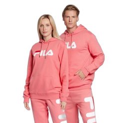 Bluza z kapturem Fila Barumini. Czerwone bluzy z kapturem Fila, s, bez wzorów, z kapturem. Za 257.65 zł.