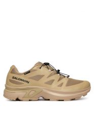 Salomon Sneakersy Xt-Evr Gtx L47714000 Beżowy. Brązowe buty sportowe casual Salomon, bez wzorów, z materiału, bez zapięcia. Za 549.99 zł.