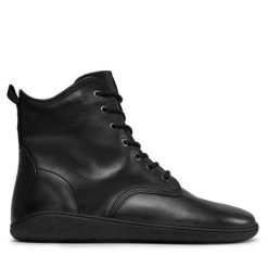 Trekkingi Vivo Barefoot. Czarne buty trekkingowe Vivo Barefoot, bez wzorów, bez zapięcia. Za 939.99 zł.