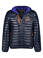 ANAPURNA Kurtka pikowana "Bartavel" w kolorze granatowym rozmiar: L. Niebieskie kurtki ANAPURNA, l, z aplikacjami, bez kaptura. Za 173.99 zł.