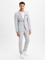 Finshley & Harding Garnitur - Oakland - Kalifornia Mężczyźni Slim Fit szary, 56. Szare garnitury Finshley & Harding, m, bez wzorów. Za 1,099.95 zł.