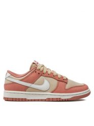 Nike Sneakersy Dunk Low Retro FB8895 601 Beżowy. Brązowe buty sportowe casual Nike, bez wzorów, ze skóry, bez zapięcia. Za 379.00 zł.