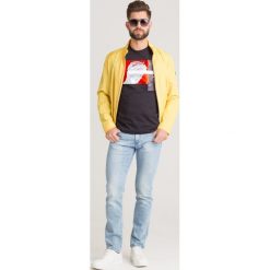 KURTKA SISKO Joop! Collection. Żółte kurtki Joop! Collection, m, z aplikacjami, z materiału, bez kaptura. Za 707.40 zł.