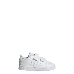 Buty Advantage Lifestyle Court Two Hook-and-Loop. Białe buty sportowe casual Adidas, bez wzorów, bez zapięcia. Za 159.00 zł.