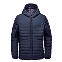 Męska Bluza Z Kapturem Nautilus Full Zip. Niebieskie bluzy STORMTECH, m, bez wzorów, z kapturem. Za 457.99 zł.