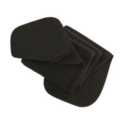 Polarowy Szalik Zimowy Z Kieszenią. Szare szaliki RESULT WINTER ESSENTIALS, bez wzorów, z polaru. Za 43.99 zł.